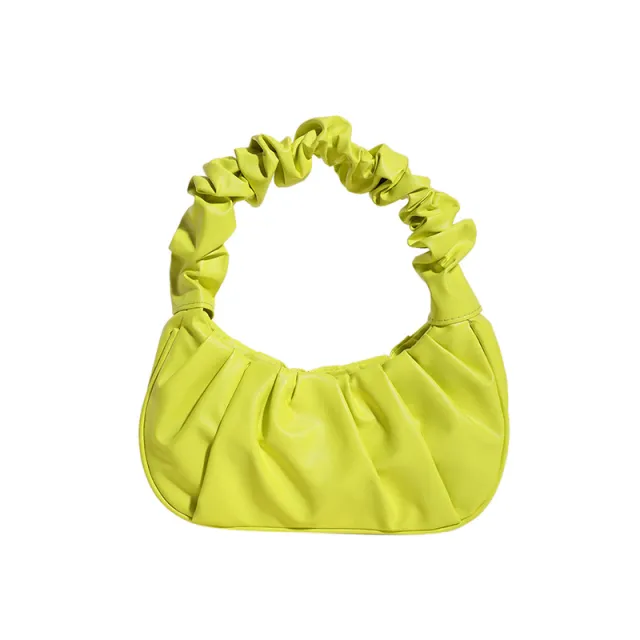 Fashion Cloud Bag Female All matching Western Style Portable Yellow - Shop at LoveMi