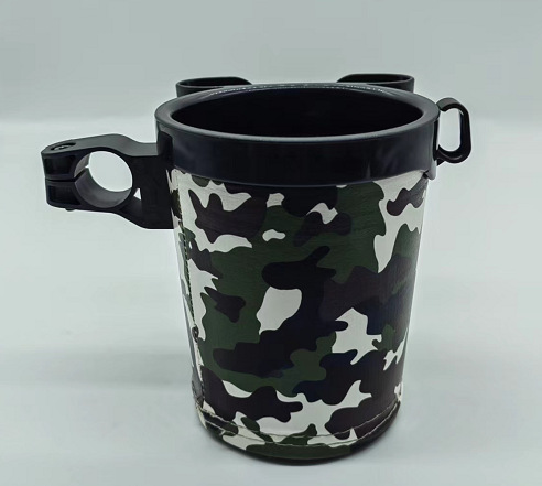 Black Cup Camouflage Leather