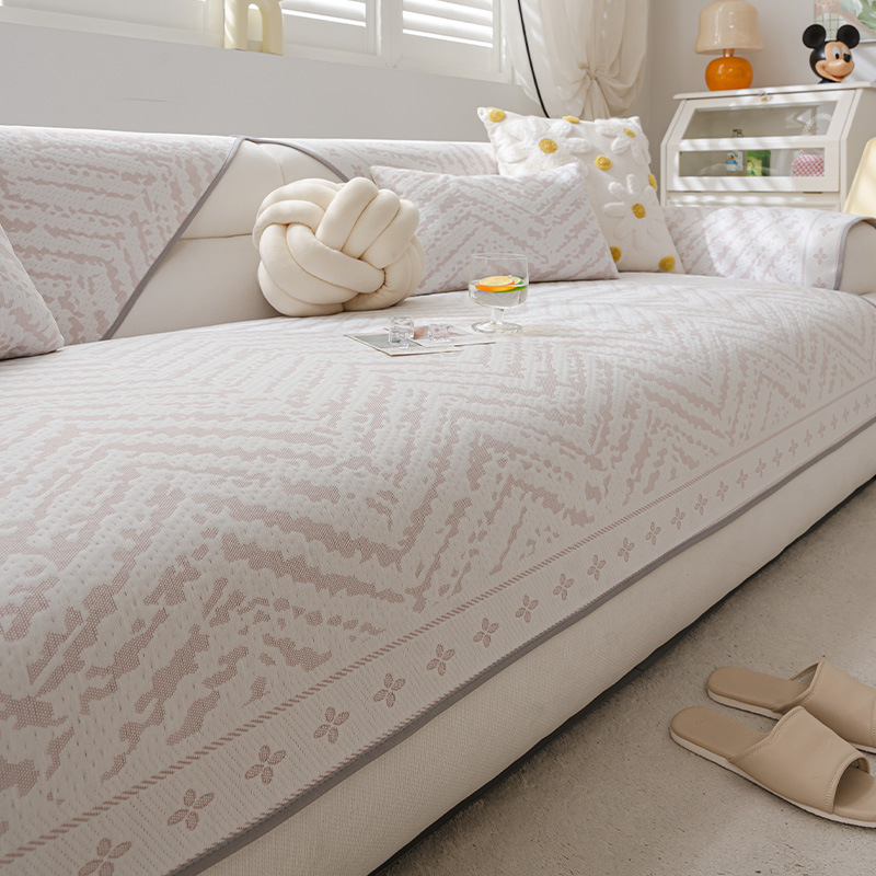 Cool-feel Silk Universal Non-slip Sofa Cushion