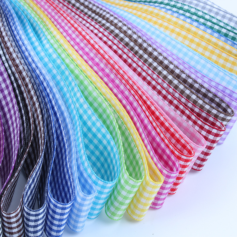Scottish Houndstooth Ribbon Handmade DIY