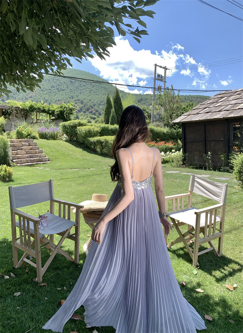 Affordable Luxury Haute Couture Beaded And Sequined Strap Dress For Women 9a43345b 7b0d 44f2 8983 3c85099b084f