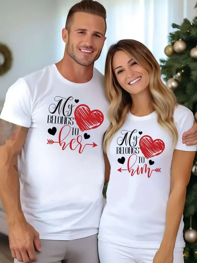 Printed Single piece T shirt With A Crew Neck And A Relaxed Fit White - Shop at LoveMi