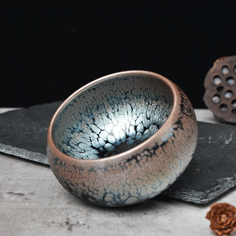 Firewood Burning Buddha Belly Gathering Bowl Kung Fu Tea Cup