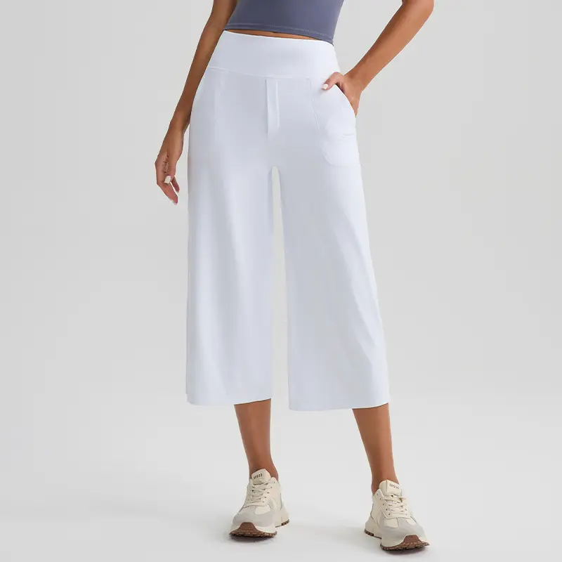 New Comfortable Loose-fit Yoga Capri Pants