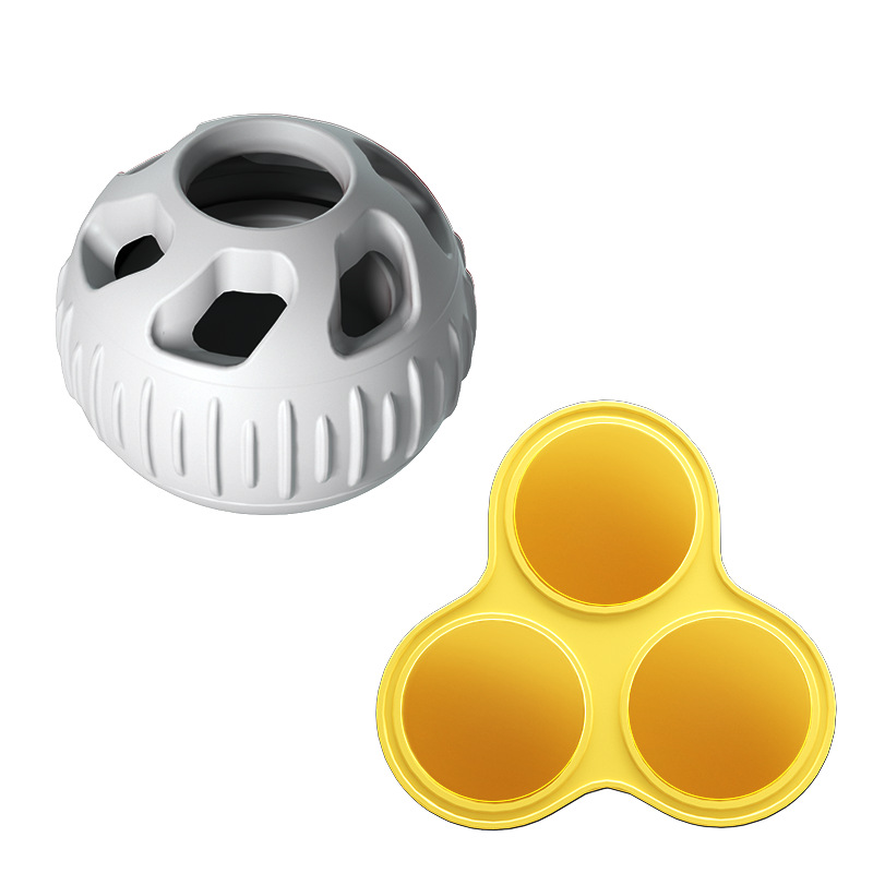 Ball Gray Snack Mold Yellow