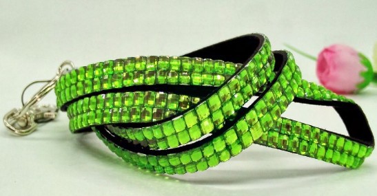 Badge Card Clamp Rhinestone Diamond Band Key Chain Diamond Lanyard