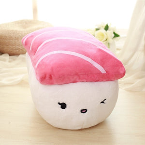 Sushi Rice Shape Stuffed Throw Pillow Cushion Toy