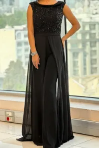 Sexy Sleeveless Backless Sequined Women's Dress Black - Shop at LoveMi