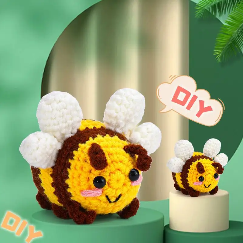 Doll Crochet Material Package Hand-woven Decoration Wool