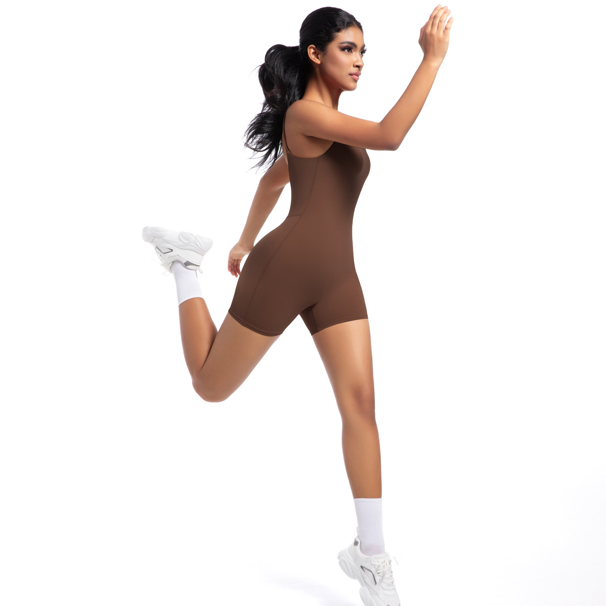 Title 2, Jumpsuit sportivo da yoga Nude Feel donna, inte...