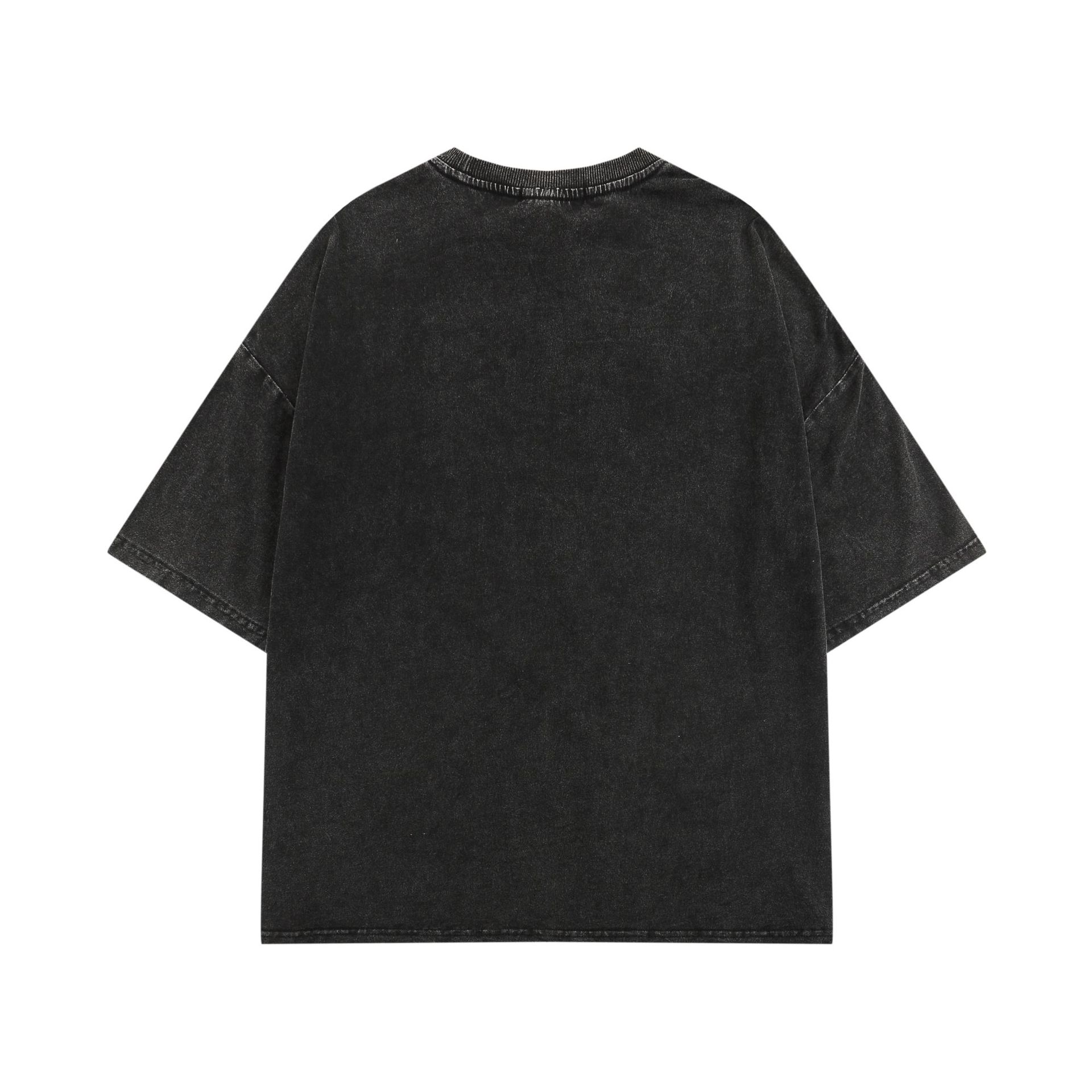 Street Tide Brand Loose Couple Half Sleeve