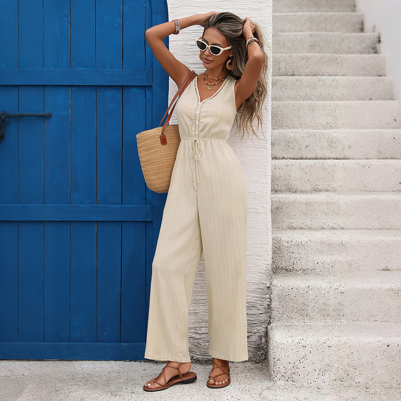 New Resort-style Casual Minimalist Jumpsuit