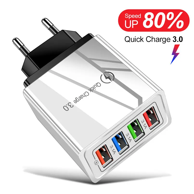 Luminous Color Mobile Phone Charging Head Intelligent