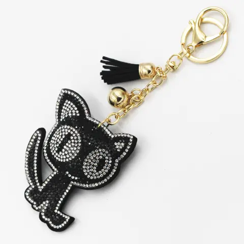 Cute Two-tone Cat Bag Package Pendant