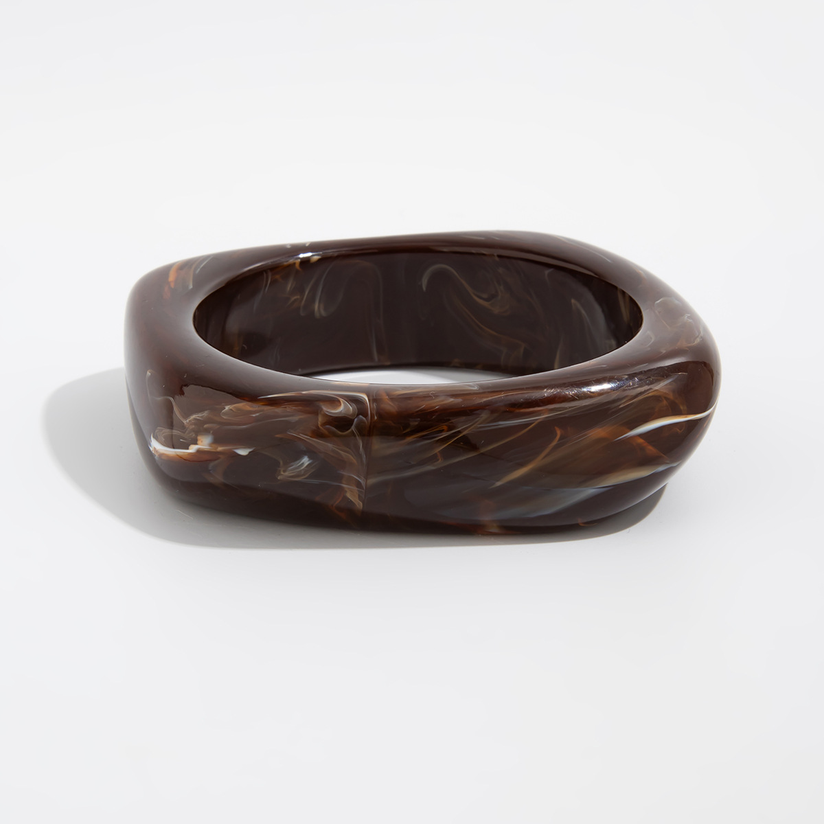 Acrylic Bracelet, Semi-transparent, Fashionable And Vintage, European And American Style Resin