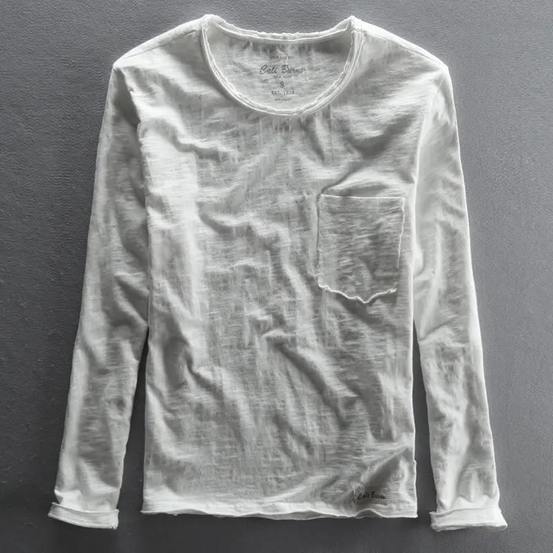 Mens Casual T-shirt Breathable And Comfortable Base