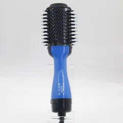 Hot Air Brush Blowing Combs Roll Straight Three-in-one Hair Dryer - Dark Blue Hot Air Comb - View 1