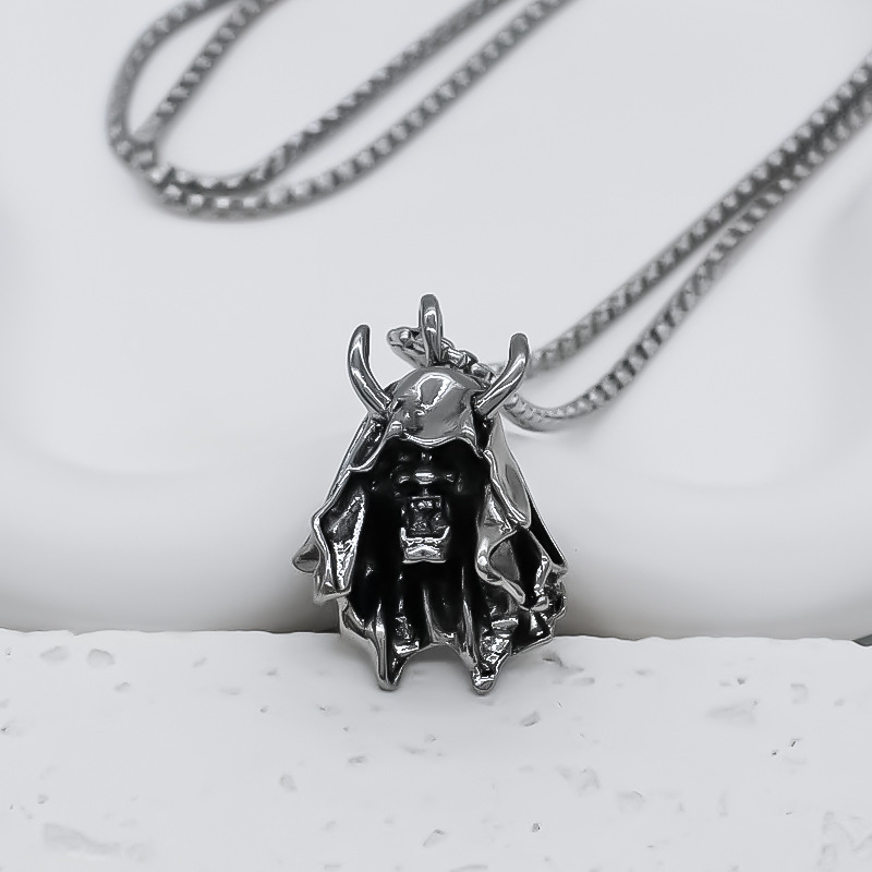 New Dark Style Devil Pendant Niche Creative Hanging Ornaments Necklace