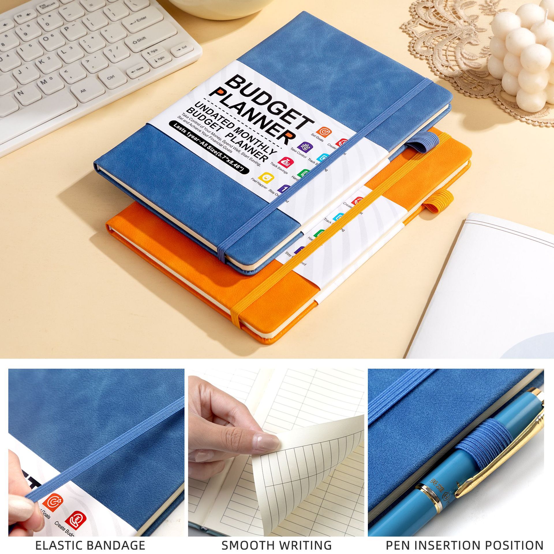 Amazon A May Plan Cash Budget Planner Week Plan English Foreign Trade Notebook - Image 2