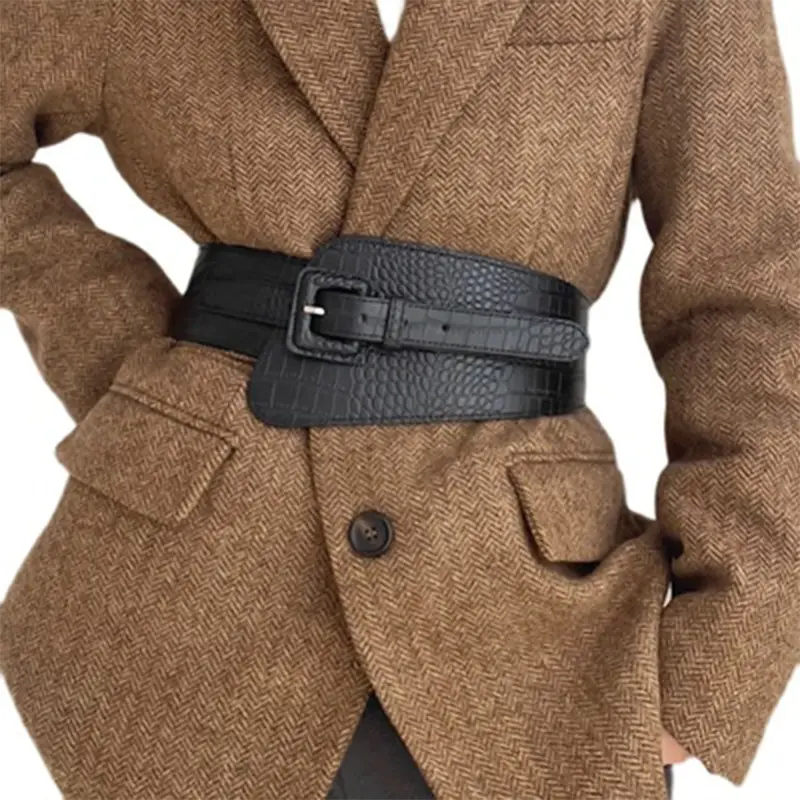 Extra Wide Women's Elastic Waist Seal Overcoat
