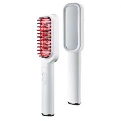 Electric Scalp Medicine Supplying Device Hair Brush Hair Care Medicine Supplying Comb - White - View 1