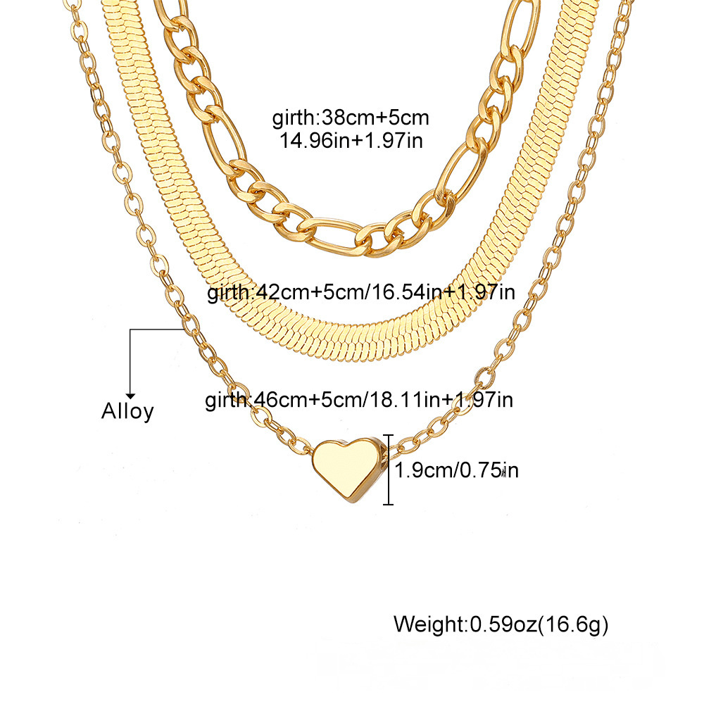 Simple And Light Luxury Snake Bones Chain Minority Design