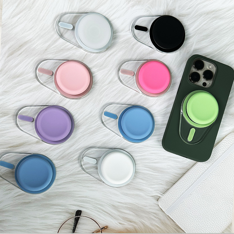 Magnetic Suction Cellphone Airbag Support Stretch Desktop Telescopic Folding