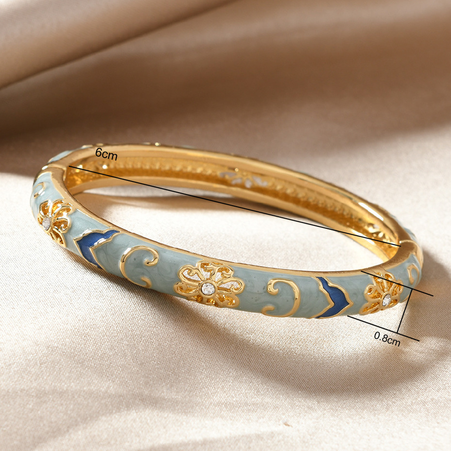 Enamel Fashion Bracelet For Women