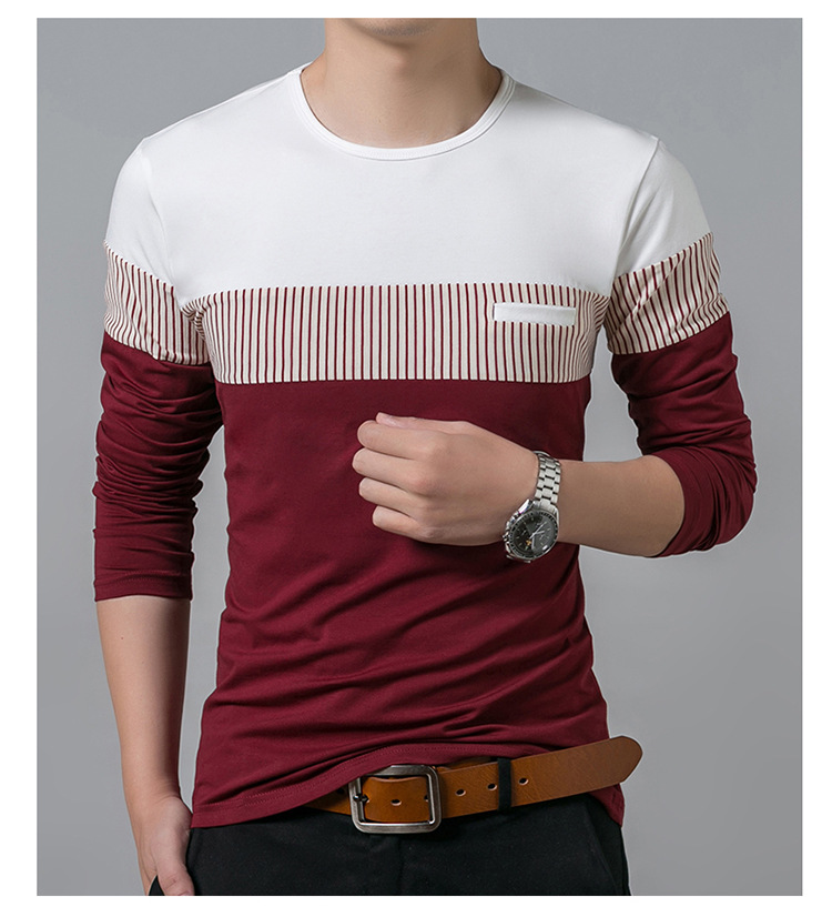 Title 4, Mens long sleeve bottoming shirt