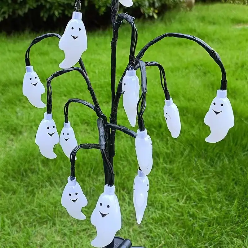 Halloween Branch Light Solar Floor Outlet Lawn Lamp