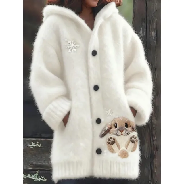 Women's Casual Printed Cardigan Loose Fitting Long Coat Jlwt Cqkj 329830 - Shop at LoveMi