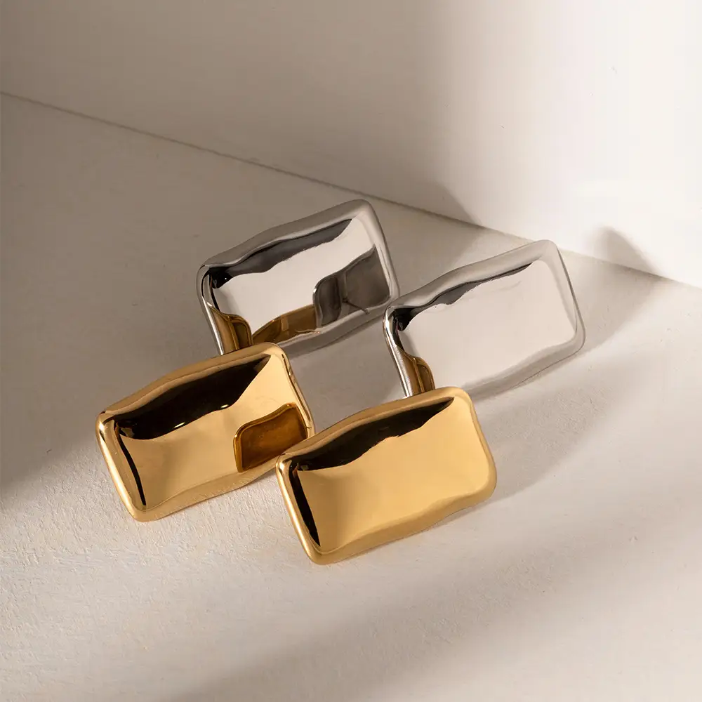 Affordable Luxury Fashion Stainless Steel Earrings