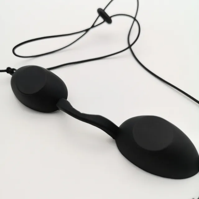 OPT Hair Removal Laser Shading Silicone Eye Mask Black - Shop at LoveMi