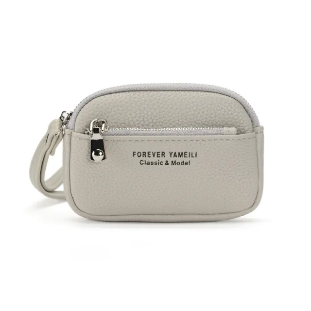 Women's Coin Purse Student Cute Two in one Gray - Shop at LoveMi
