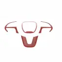 Suitable For Challenger Horse Modification Steering Wheel Sequins Decoration view 7