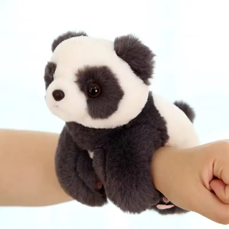Ring Pop Lesser Panda Tiger And Rabbit Doll Plush Toy Wrist Accessories