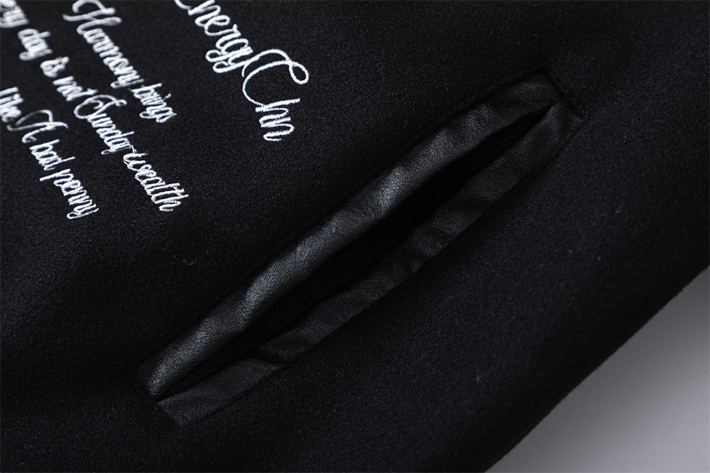 Machine Embroidery Baseball Uniform Jacket Male - Image 2