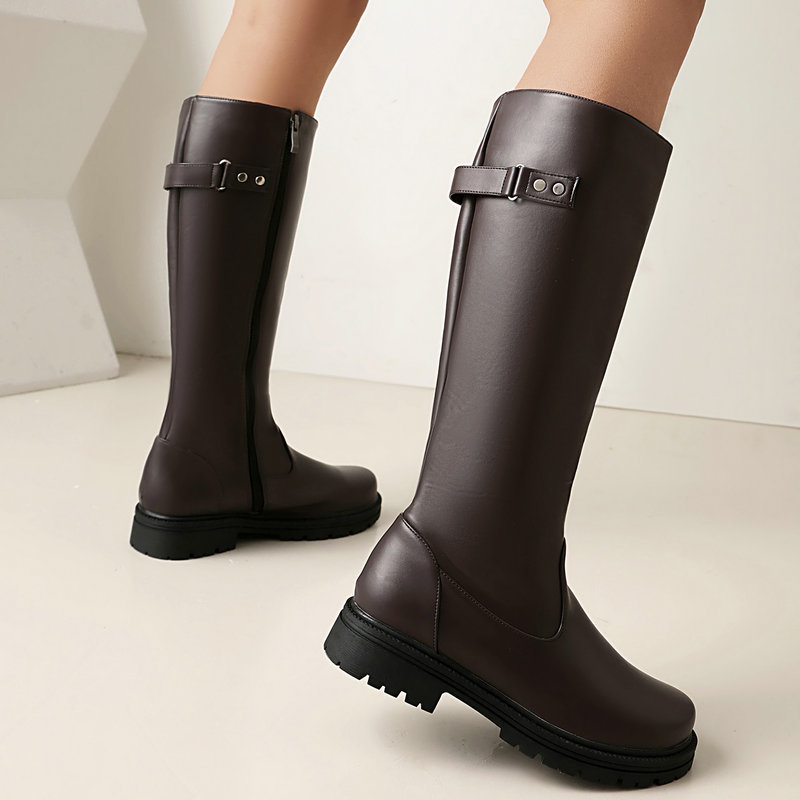 Women’s Retro British-Style Riding Boots