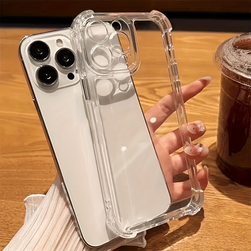 Applicable Transparent Mobile Phone Four-corner Drop-resistant Space Shell