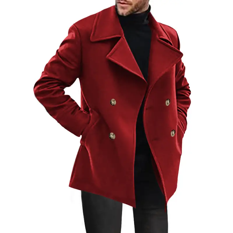 Mid Length Casual Mens Jacket