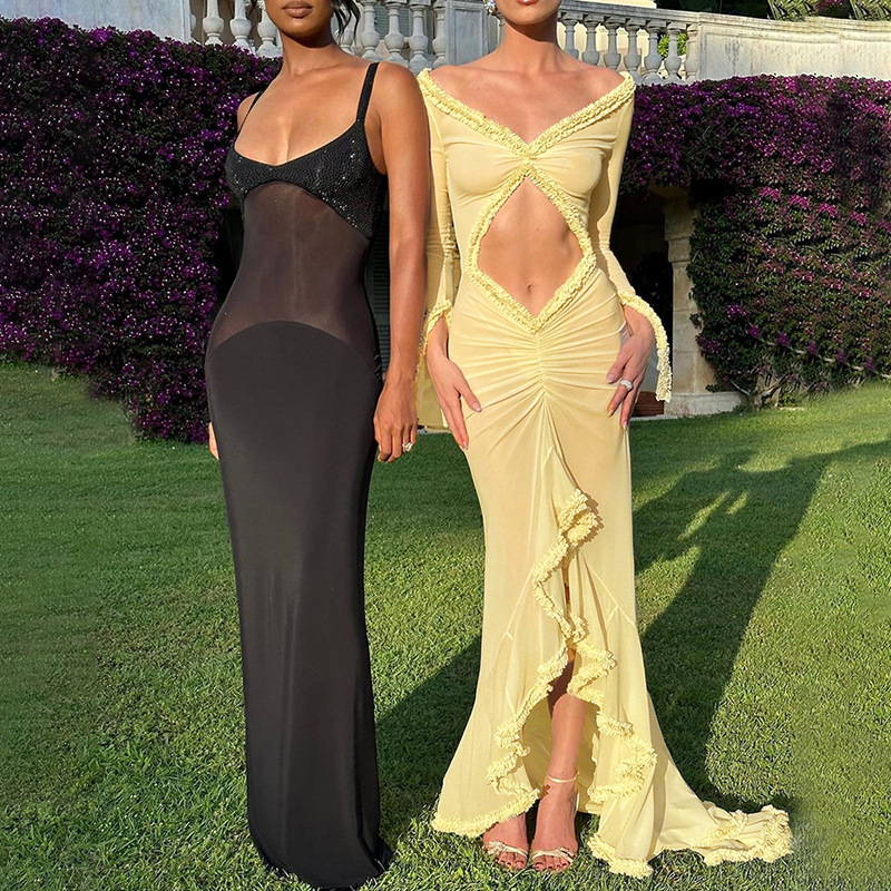 Long Sleeve High-Waist Dress, picture 7 of 8