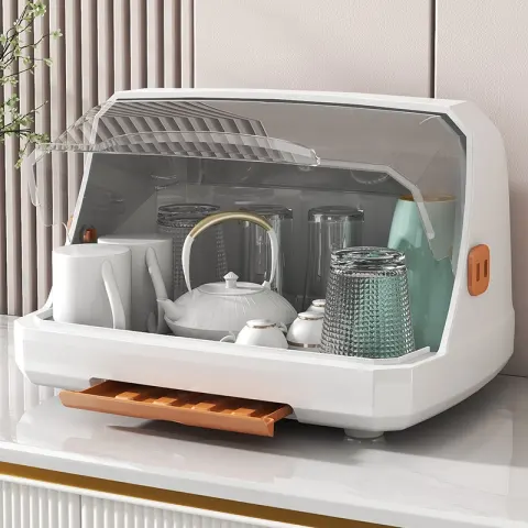 Cup Storage Box Plastic Rack