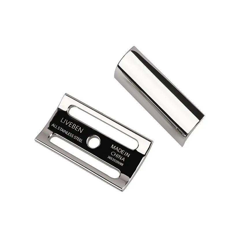 Men's Manual Full 316 Stainless Steel CNC Double-sided Old Double-edged Shaver