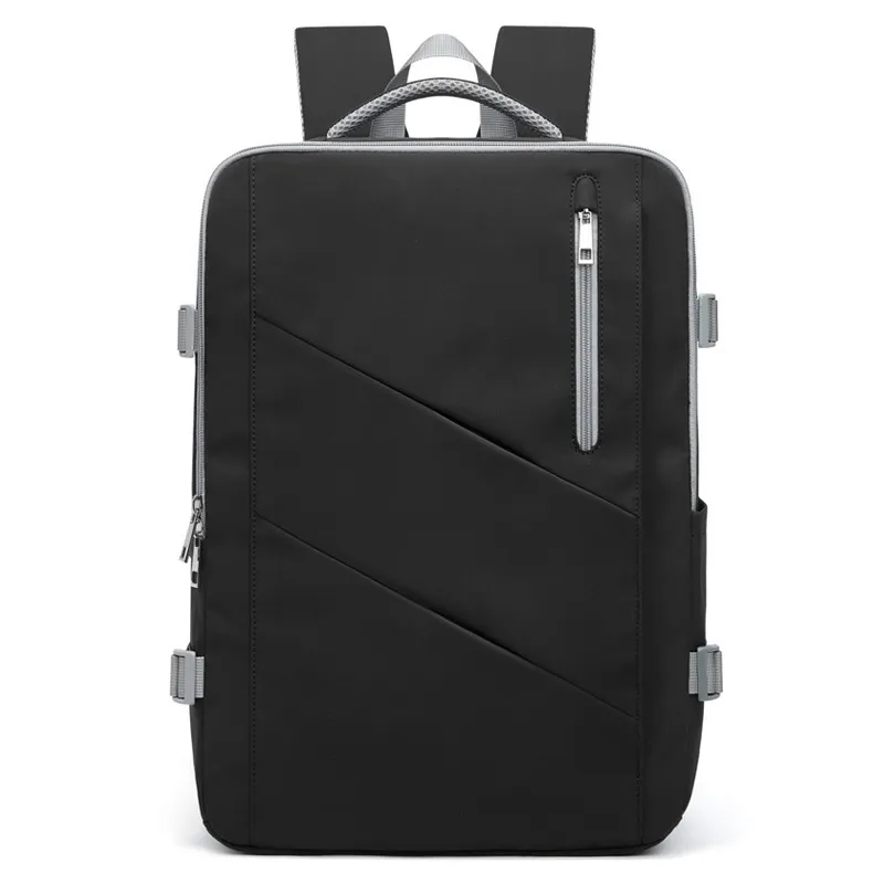 Backpack Women's Simple Large Capacity Travel Bag Backpack - Black