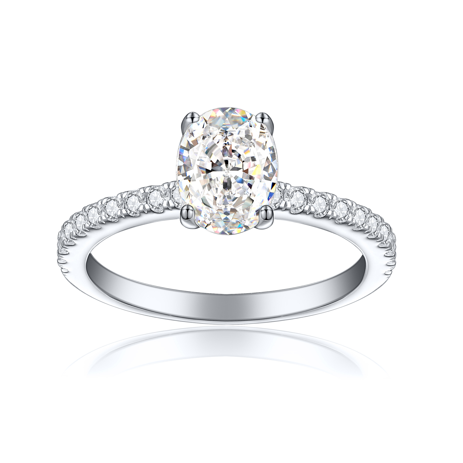 Women's Ice Flower Diamond Ring