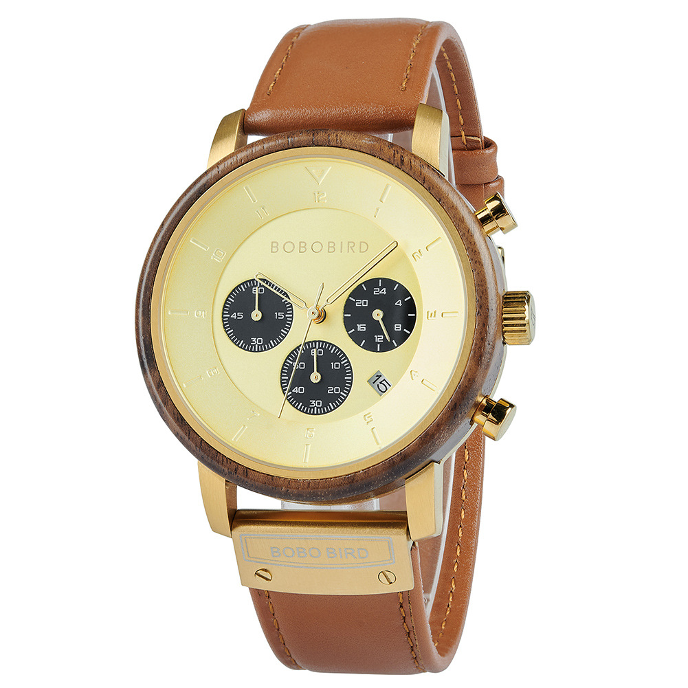 Wooden Mens Vintage Watch 4