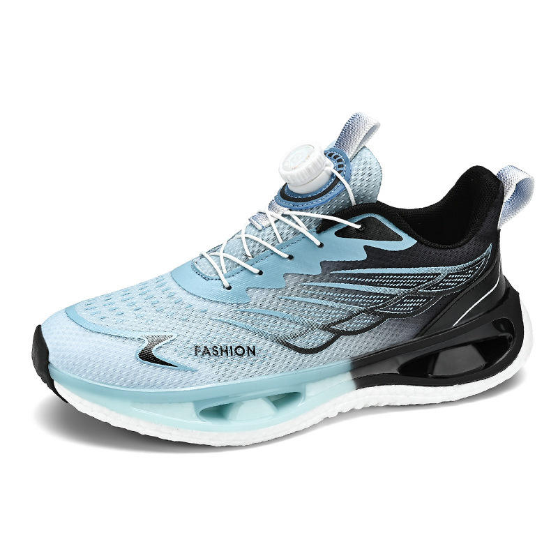 Shock Absorption Rotating Youth Button Sneaker - Image 4