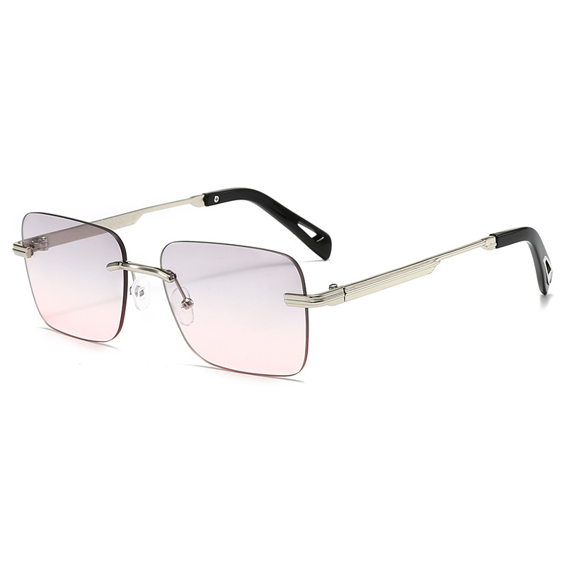Hollow-out Square Sunglasses For Men And Women