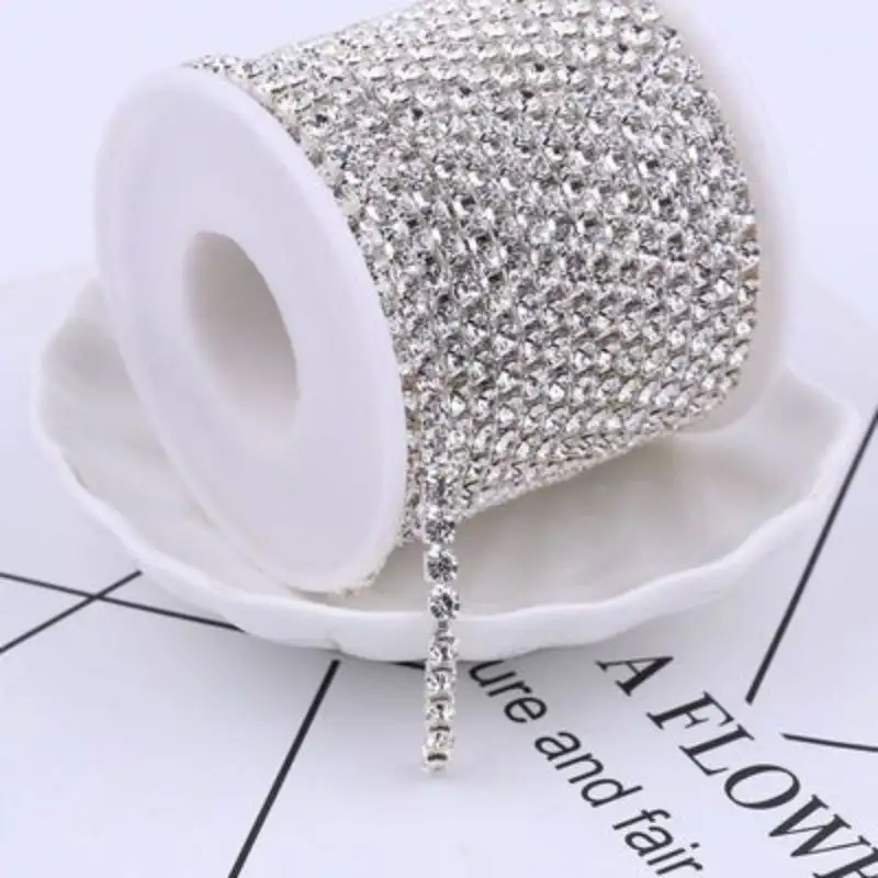 Rhinestone Chain Diamond Costume Jewelry Diy