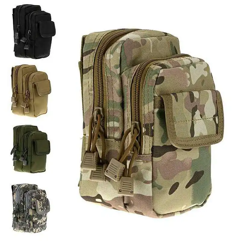 Double Zipper Thick Large Capacity Tactical Wear-resistant